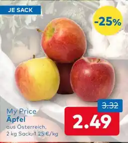 T&G My Price Äpfel Angebot