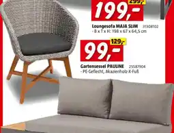 Bauhaus Gartensessel PAULINE Angebot