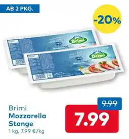 T&G Brimi Mozzarella Stange Angebot