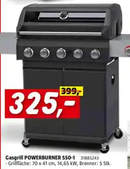 Bauhaus Gasgrill POWERBURNER 550-1 Angebot