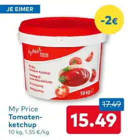 T&G My Price Tomaten-ketchup Angebot