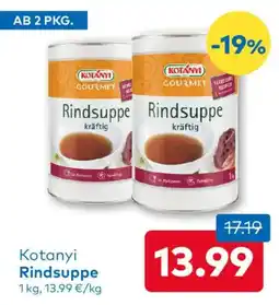 T&G Kotanyi Rindsuppe Angebot
