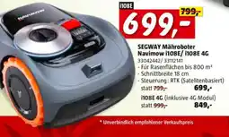 Bauhaus SEGWAY Mähroboter Navimow i108E/ i108E 4G Angebot