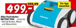Bauhaus Akku Poolroboter BATTERY PRO Angebot
