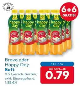 T&G Bravo oder Happy Day Saft Angebot