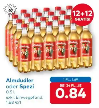 Almdudler oder Spezi