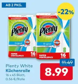 T&G Plenty White Küchenrolle Angebot