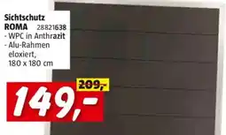 Bauhaus Sichtschutz ROMA Angebot