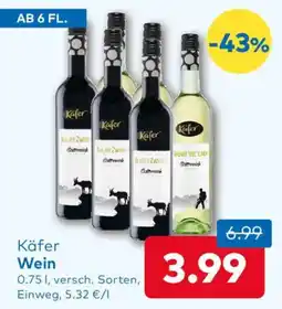 T&G Käfer Wein Angebot