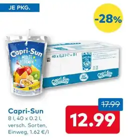 T&G Capri-Sun Multi Vitamin Angebot