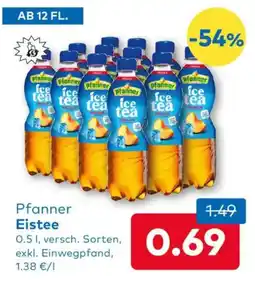 T&G Pfanner Eistee Angebot