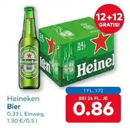 T&G Heineken Bier Angebot