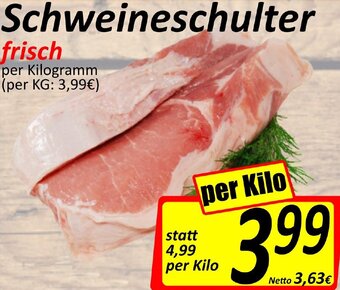 Wurstico Schweineschulter Angebot