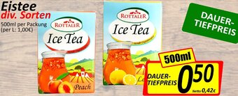 Wurstico Eistee Div. Sorten 500ml Angebot