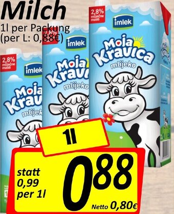 Milch 1l