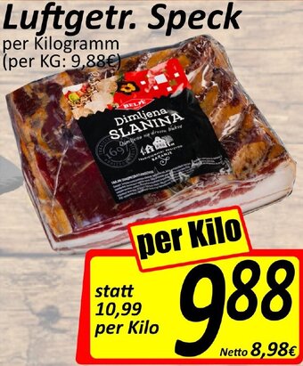 Wurstico Luftgetr. Speck Angebot