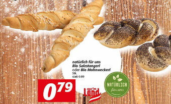 Nah&Frisch Natürlich Für Uns Bio Salzstangerl Oder Bio Mohnweckerl Angebot