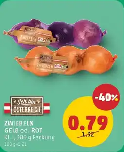 PENNY Zwiebeln gelb od. rot Angebot