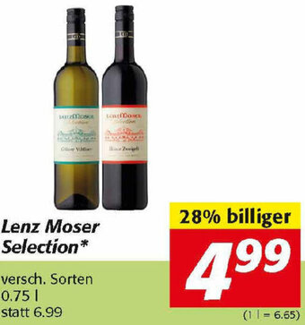 Nah&Frisch Lenz Moser Selection Angebot