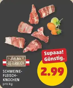 PENNY Schweine fleisch knochen Angebot