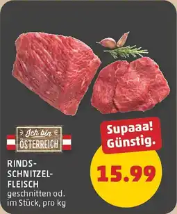 PENNY Rinds schnitzel fleisch Angebot