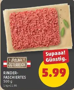 PENNY Rinder faschiertes Angebot