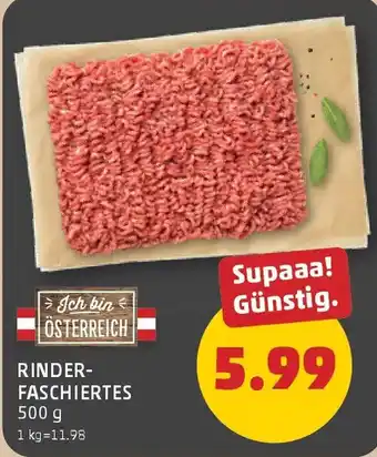 PENNY Rinder faschiertes Angebot