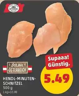 PENNY Hendl minuten schnitzel Angebot