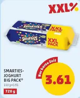 PENNY Smarties joghurt big pack Angebot