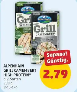 PENNY Alpenhain grill camembert high protein Angebot