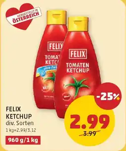 PENNY Felix ketchup Angebot