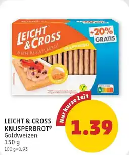 PENNY Leicht &cross mein knusperbrot Angebot
