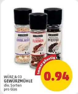 PENNY Würz & co gewürzmühle Angebot