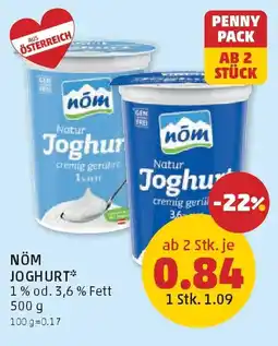 PENNY Nöm joghurt Angebot