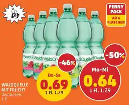 PENNY Waldquelle mit frucht Angebot