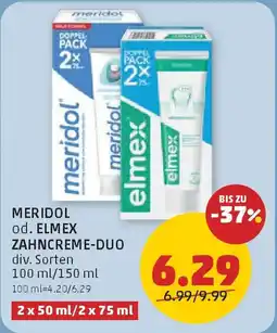 PENNY Meridol od. elmex zahncreme duo Angebot