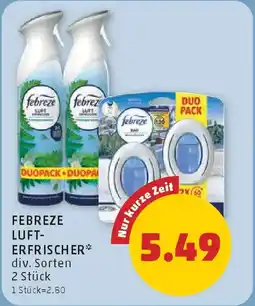 PENNY Febreze luft erfrischer Angebot