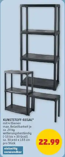 PENNY Kunststoff regal Angebot
