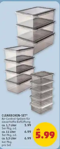 PENNY Clearboxen set Angebot