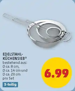 PENNY Edelstahl küchensieb Angebot