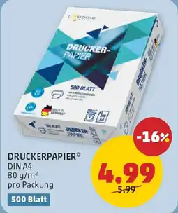 PENNY Druckerpapier Angebot