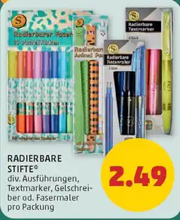 PENNY Radierbare stifte Angebot