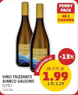 PENNY Vino frizzante bianco galeone Angebot