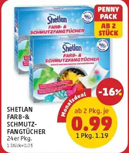 PENNY Shetlan farb-& schmutzfangtücher Angebot