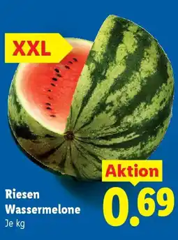 Lidl Riesen wassermelone Angebot