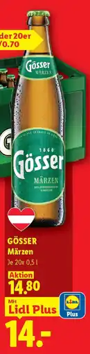 Lidl Gösser märzen Angebot