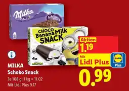 Lidl Milka schoko snack Angebot