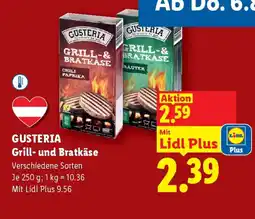 Lidl Gusteria grill und bratkäse Angebot