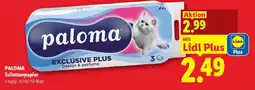 Lidl Paloma toilettenpapier Angebot