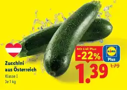 Lidl Zucchini aus österreich Angebot